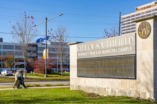 Southfield is one of Detroit's central suburban areas with the slogan 