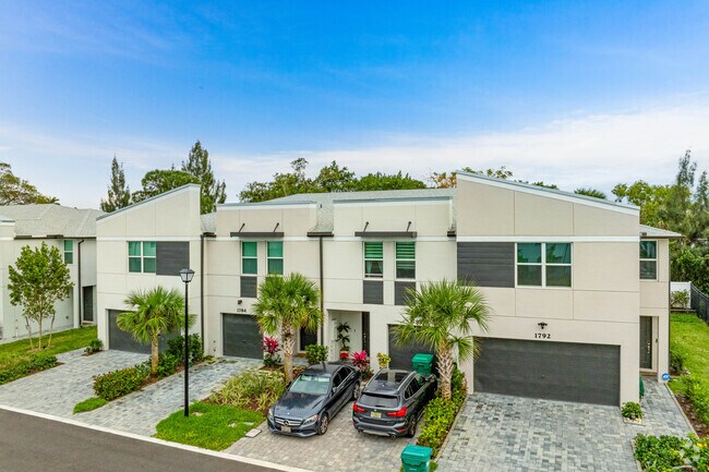 Enclave at Mangonia Park is a stunning new community that features two story townhomes.