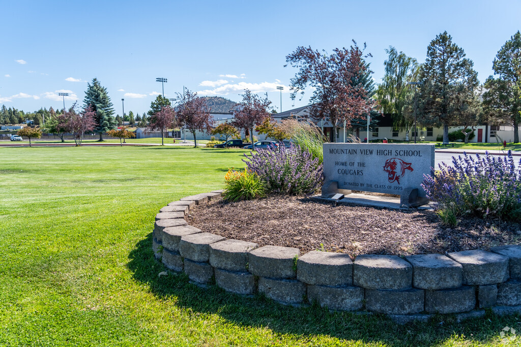 Mountain View Senior High School is home of the Cougars in Bend, Oregon.