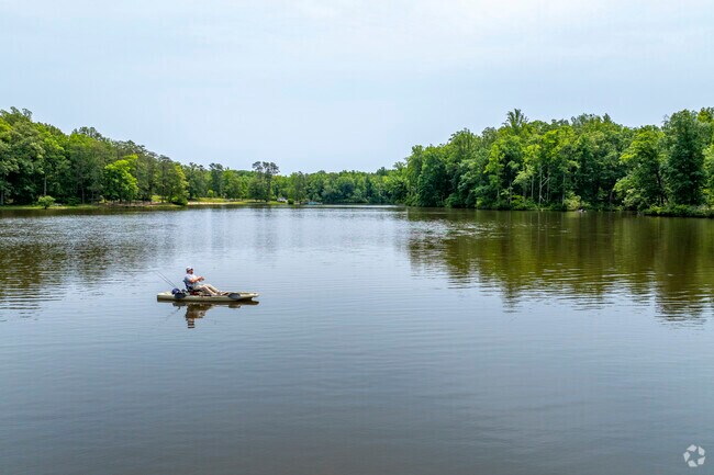 Holliday Lake State Park is a great place to go canoeing or hiking.