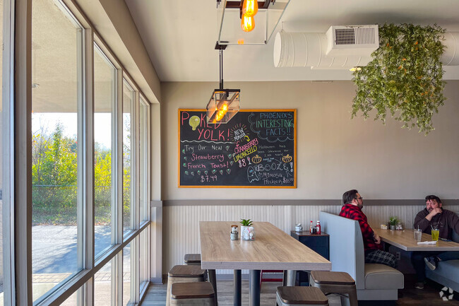 Poked Yolk neighborhood restaurant in Batavia has a great selection of breakfast items.