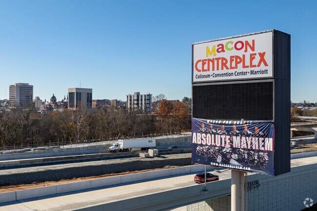 The Macon Mayhem plays at the city's largest indoor venue, the Macon Colliseum.