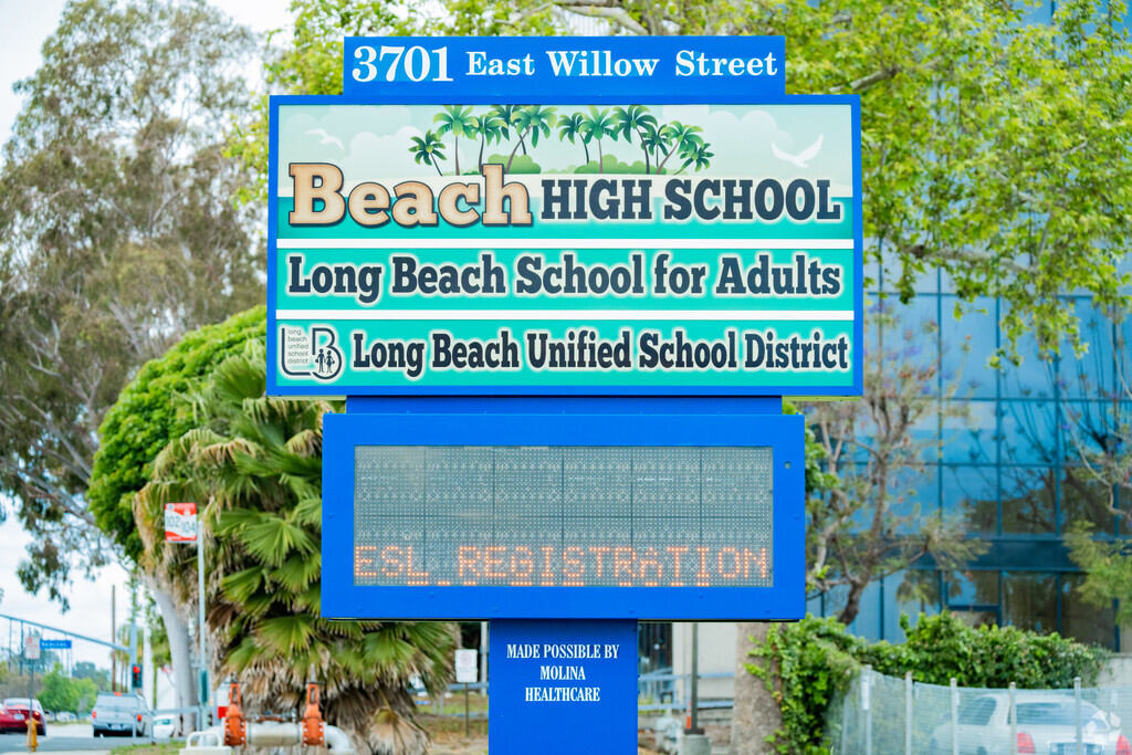 Beach High School, in Long Beach California