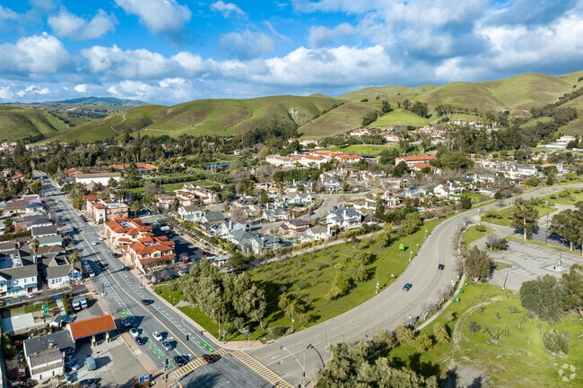 A sunny day helps to show off the Mission San Jose neighborhood.