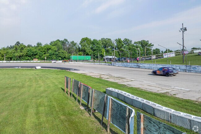 The Tomah-Sparta Speedway is a 1/3-mile custom oval track that Tomah residents can test their custom racing cars on during open track days.