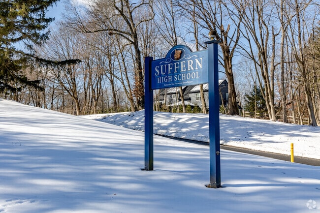 A-rated Suffern High School offers diverse academic programs, including AP courses and world language studies.