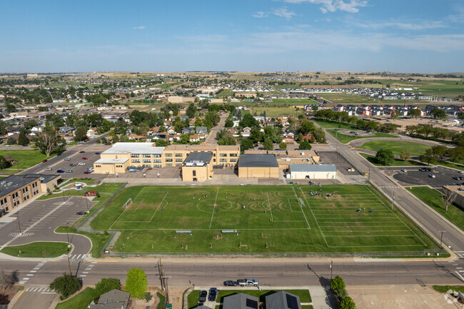 Students can take advantage of numerous sports opportunities at Fort Lupton Middle School.