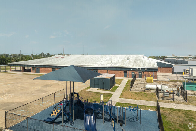 The playground at Belle Glade Elementary is a favorite of the children.