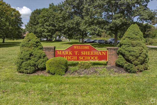 Mark T. Sheehan High School is located at 142 Hope Hill Road in Wallingford, CT.