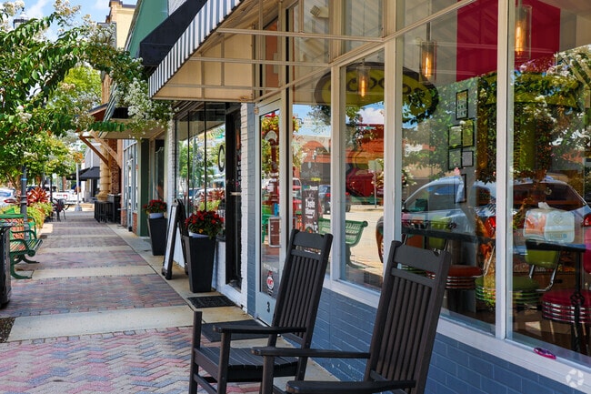McDonough's downtown streets have a lot of character.