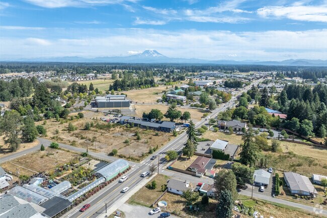North Yelm features stunning views of Mount Rainier from all over the neighborhood.