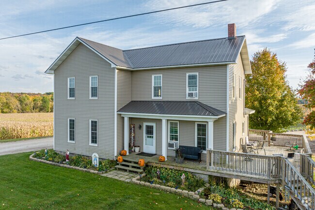 Alpine Township is home to many secluded farmhouses.