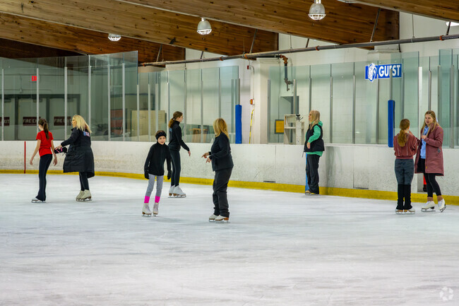 Livonia locals take skating lessons at the Eddie Edgar Ice Arena in Livonia.