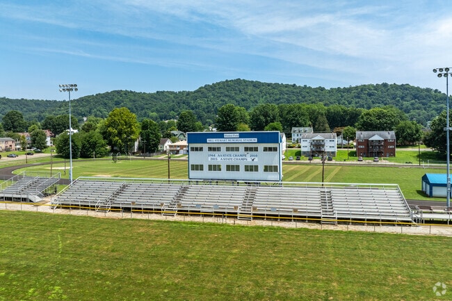 Magnolia High School is home to the Blue Eagles.