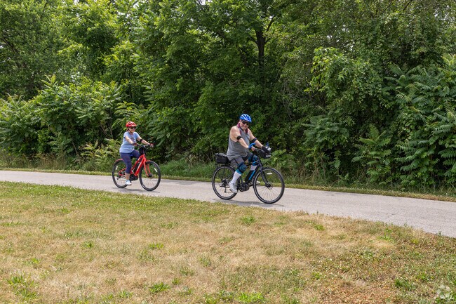 The Great Miami River Trail offers 93 miles of trails through Kittyhawk and beyond.