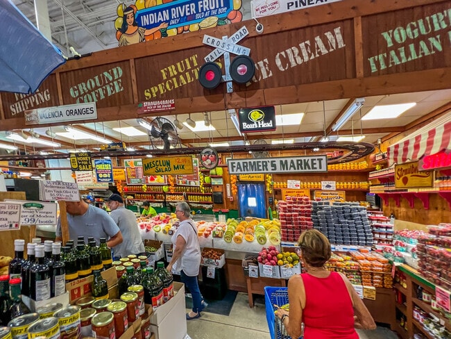 The Boys Farmers market in High Point has an expansive produce section.