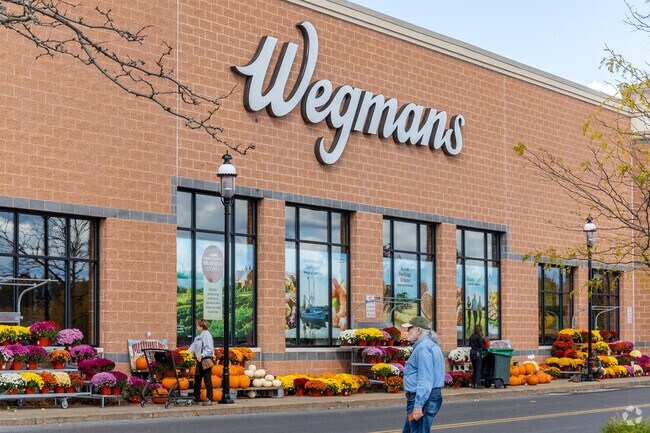 Many Halfmoon residents grab their groceries from the Wegman's just outside of the neighborhood.