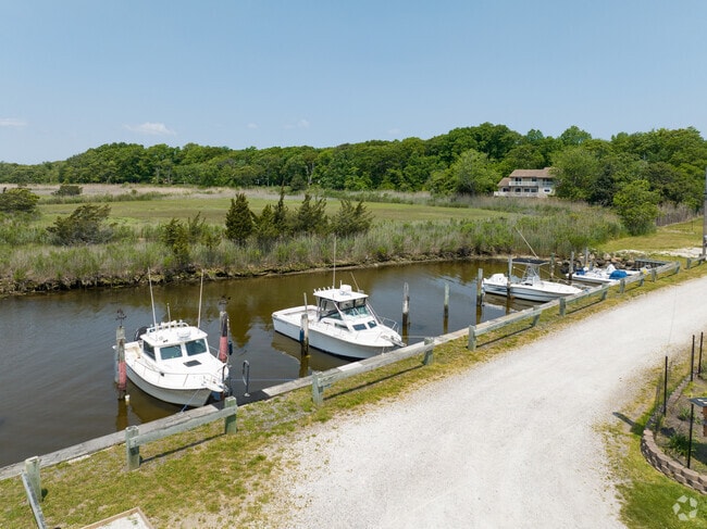 Crystal Beach also features a private boating community in Moriches.