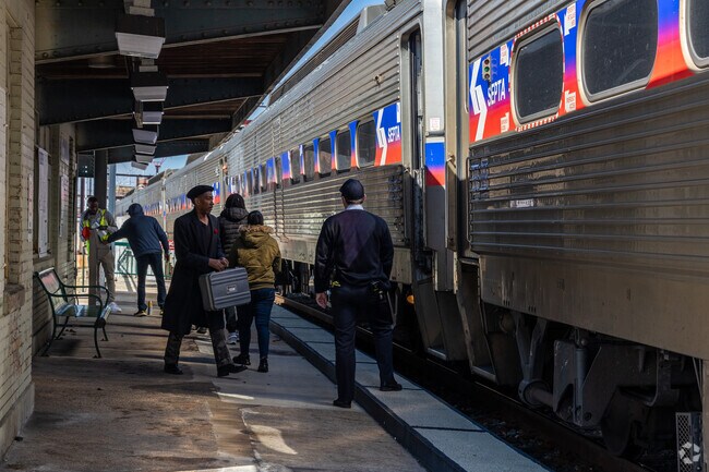 Residents in Allegheny West can use SEPTA's Allegheny Station to get a train to get around.
