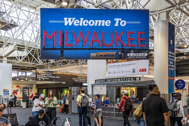 You can get from Mill Valley to anywhere in the world from Mitchell Airport.