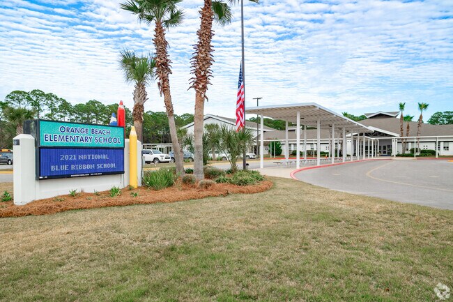 Orange Beach Elementary school ranks as an A- rated school.