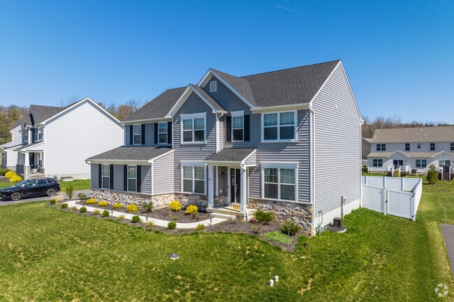 New construction can be found as you get farther from Penn Avenue in Sinking Spring.