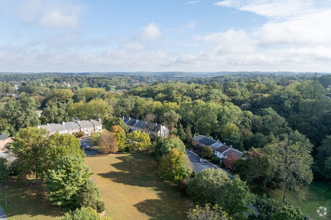 Homes in London Grove Township are often surrounded by acres of forested areas.