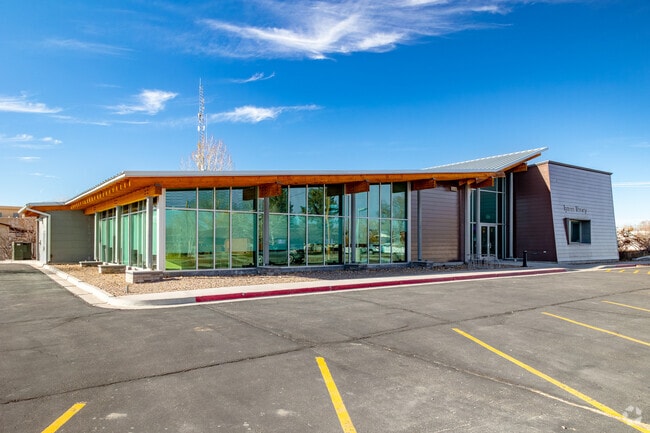 Locals enjoy the Lyman Library for book rentals and new reads.
