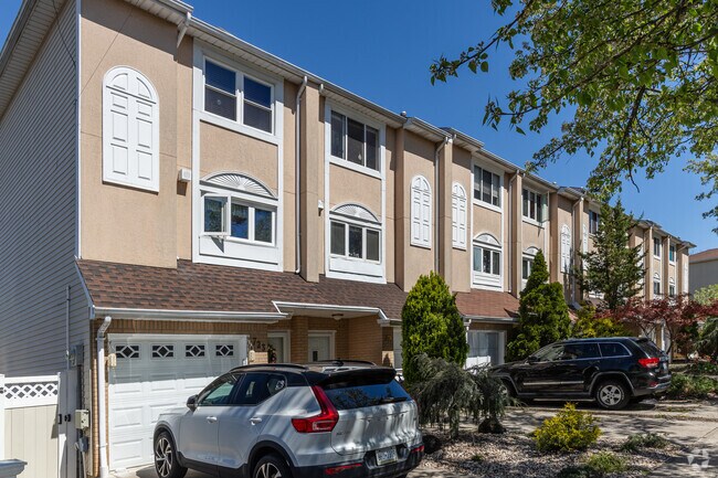 A row of town houses in Rossville.