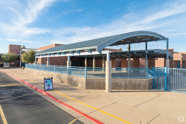 Kyrene De La Mirada Elementary in Chandler includes a playground.