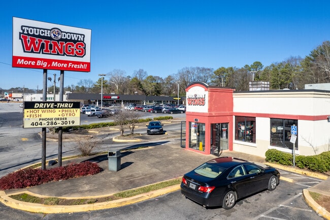 Candler-McAfee Canler Road offers a variety of shopping and eateries.