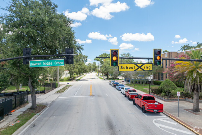 Howard Middle School is located in Thorton Park near Lake Eola.