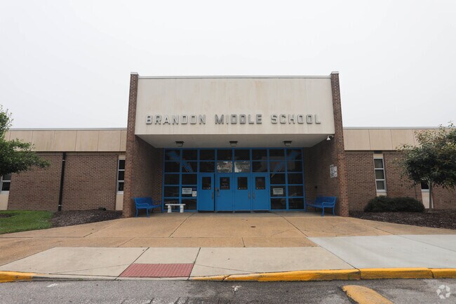 Brandon Middle School is a public middle school located in Virginia Beach, Virginia.