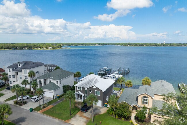 Some beachside homes in Ocean City feature backyard docks.