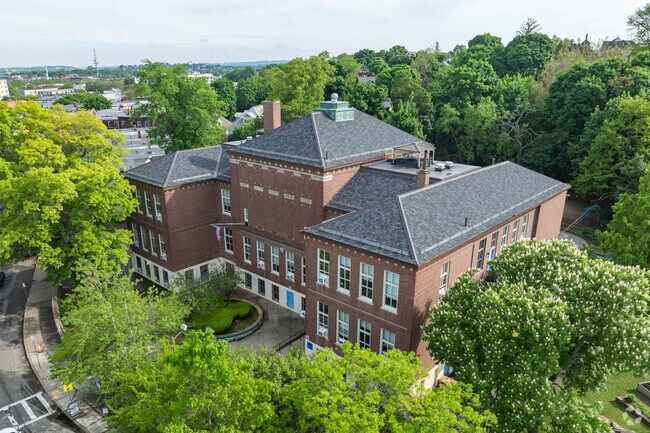 Everett Elementary serves K–5 students near Uphams Corner.