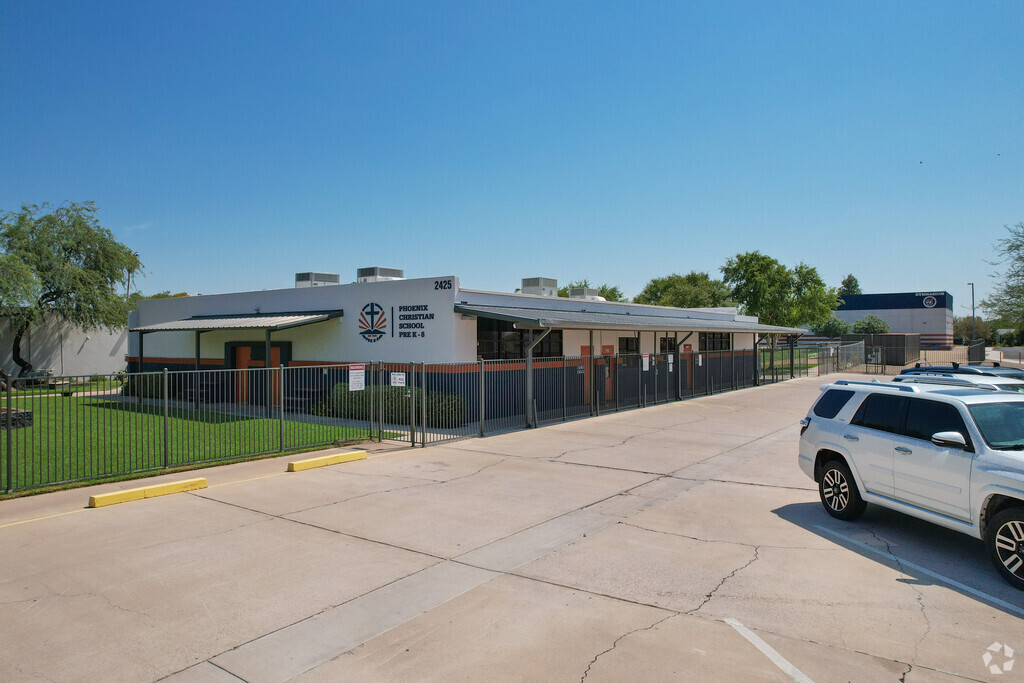 Phoenix Christian School is located in the east side of the Camelback neighborhood.