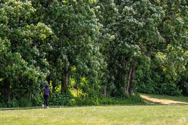 Pheasant Branch Conservancy in Orchid Heights has several miles of trails for joggers to enjoy.
