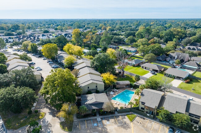 Mimosa Place is densely populated, but still has plenty of greenery to enjoy.