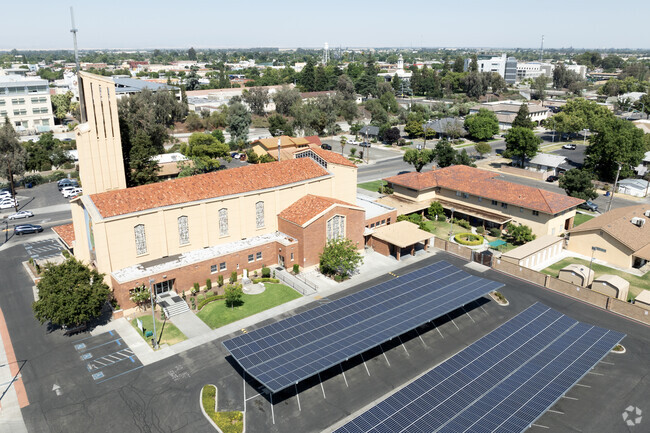 The church at St. Joachim Elementary School in Madera.