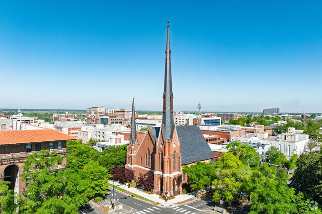 Wilmington's iconic First Baptist Church is just minutes away from Carolina Heights.
