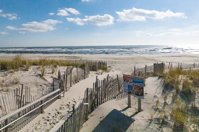 Ponquogue Beach is a short drive from Hampton Bays.