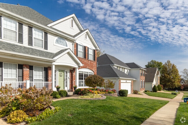 Single-family homes line the residential streets of Chesterfield.
