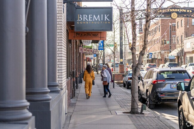 Downtown Redmond has a collection of locally owned restaurants and shops for residents to enjoy.