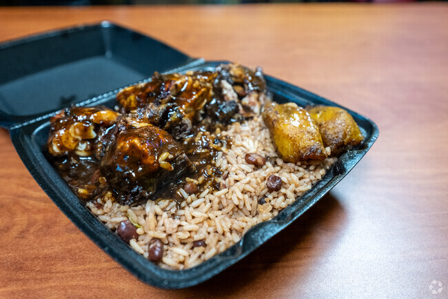 You can enjoy amazing Caribbean food at Navariah's Kitchen in the Pine Forest neighborhood.