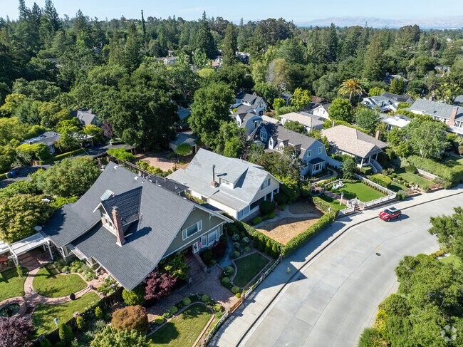 West Los Gatos boasts Spanish Colonials and Craftsman homes with private driveways.