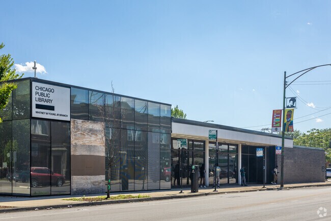 Whitney M. Young, Jr. Branch on the north side of Chatham is a great resource for locals.