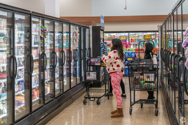 Safeway in Portola provides essential groceries and other items to the neighborhood.