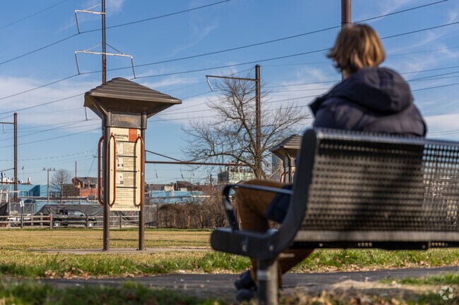 Ella Johnson Memorial Park is a quiet park with exercise equipment and a walking trail near Newport.