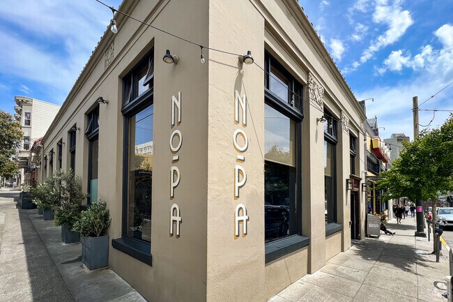 Nopa is a perinneal favorite Alamo Square restaurant.