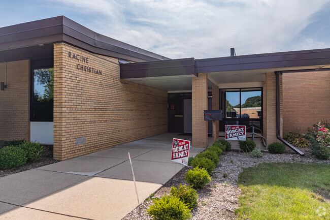 Racine Christian School serves students from grades Kindergarten through 8th grade.